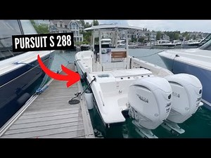 Pursuit S 288 Center Console Boat Review & Tour