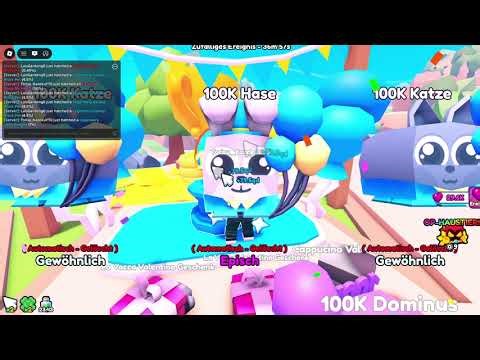 Roblox Clicker Simulator Reloaded Deutsch Ich Verschenke Pets an Randoms