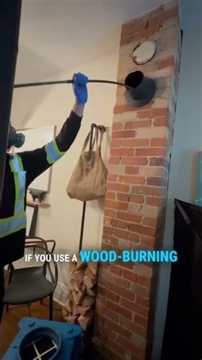 Professional Chimney Cleaning for a Safer Home #chimneymaintenance #chimneyinspection