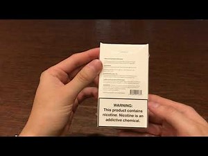 Unboxing Juul starter kit