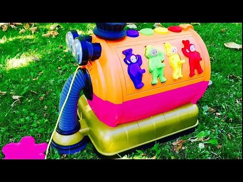 TELETUBBIES NOO NOO Toy Puzzle Outdoor Adventure Toy Compilation!
