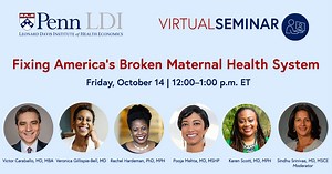 Fixing America’s Broken Maternal Health System