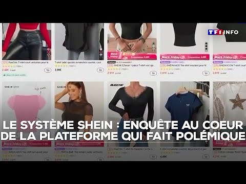 Le système Shein : enquête au coeur de la plateforme au modèle économique opaque｜TF1 INFO