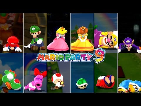 Mario Party 9 // All Characters [4th Place]