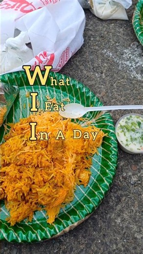 What I eat in a day😋