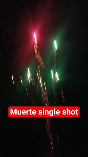 Muerte single shot #shorts #fireworks #pyrotechnica #pyro