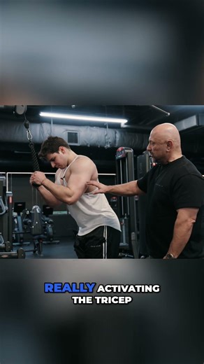 Breaking down the tricep pushdown for you