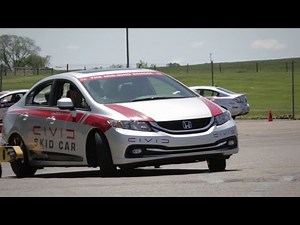 Driver Safety - The Honda Defensive Driving Course - Car Control, Seating and Mirror Adjustments