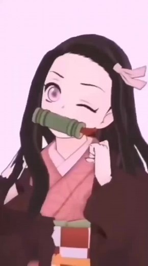 Nezuko Dancing Background | Anime Demon Slayer Dance Compilation