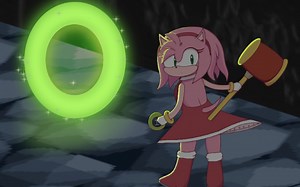 Amy教科书式无伤存活，莽的同时多观察细节！（索尼克exe大逃杀2D重制正式版）