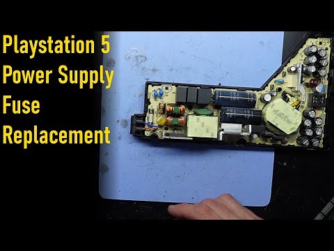 Playstation 5 Power Supply Fuse Replacement... Helps some times