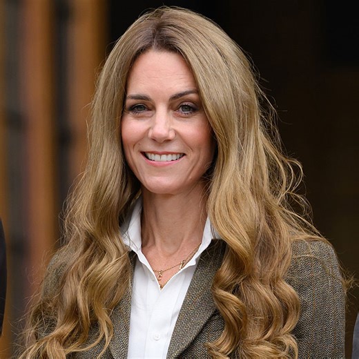 Kate Middleton Back to Signature Brunette Look After Blonde Hair Transformation