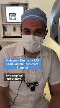 Inside look at a robotic kidney transplant.