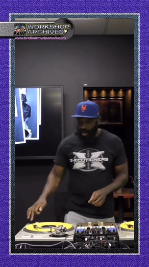 Beat Juggling fundamentally involves hand choreography based on 10 Root Movements. Enroll in the current Workshop Archives course for a detailed review of each move and their background. Filmed at @backspinz headquarters, this tutorial shows you how to perform these beat juggle patterns and explore their variations. #brolicarmydjschool #workshoparchives #tenrootmovements #beatjuggling | DJ Rob Swift