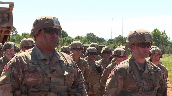 Four Fort Chaffee soldiers honored ahead of live fire training
