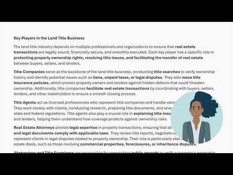 1 Real Estate Title Introduction