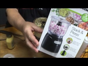 Hamilton 3 cup food processor
