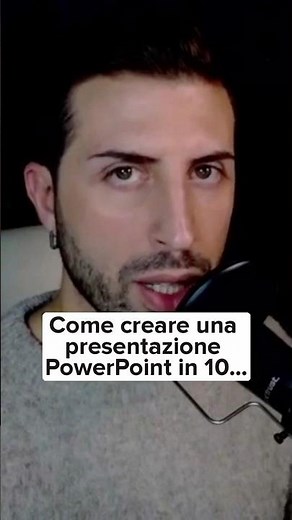 Come creare una presentazione PowerPoint PERFETTA in 10 min con AI #shorts