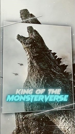 Who's The KING ?👑 | #Godzilla #Monsterverse #Kaiju #Edit #Shorts