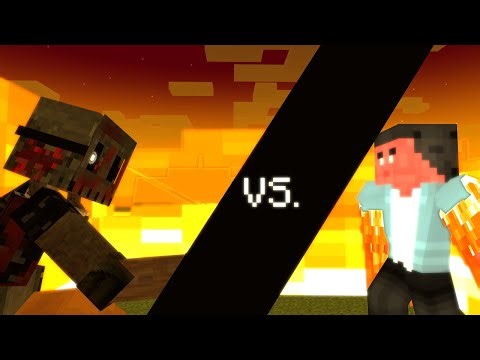 The Butcher vs AML-665 | Minecraft Animation Battle | Anomaly Corruption Series EP 2