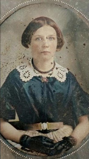 Teenage Women of the Early Victorian Era / HD Colorized Photographs