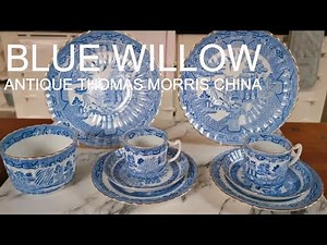 Blue Willow China Pattern Buyers Guide Thomas Morris Blue & White