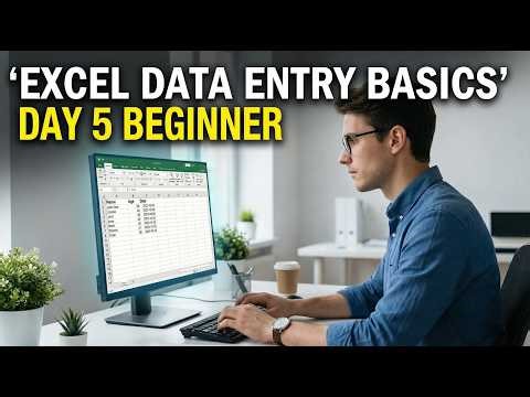 Learn Excel Select, Copy & Move Data in Seconds (Day 5 Beginner Guide) #Excel #LearnExcel #ExcelTips