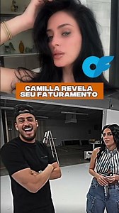 CAMILLA REVELA SEU FATURAMENTO! #shorts #viral