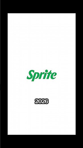Sprite logo evolution 2026-1961...⏳