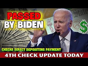 Stimulus Check 4th Update Today July 2022 - PASSED BY BIDEN
