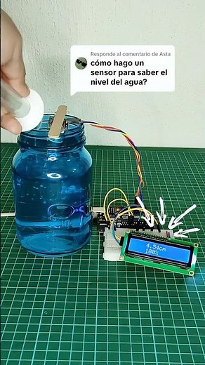 Medidor de nivel para líquidos con el sensor ultrasónico HC-SR04 y Arduino | #SensorUltrasonico