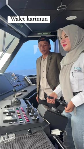 Belajar mengemudi sedaghe, izin Capt #kapalmalaysia #putrianggraini #malaysia #capt #fyp