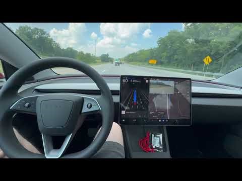 Model 3 2025 FSD Test