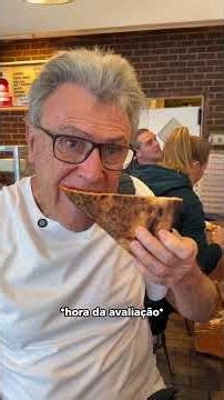 I took the best pizzaiolo in Brazil to eat pizza in the US