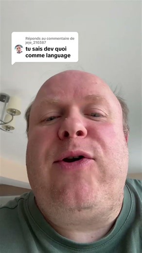 Je développe dans quels langages ?