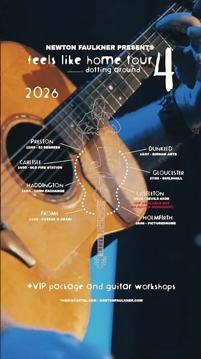 Newton Faulkner | Live in Frome | 11th June 2026