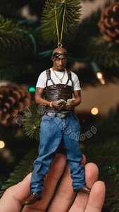 3.8K views · 1K reactions | 2Pac Christmas Ornaments  #2pac #hiphop #Christmas #christmasdecor #90s | DJ Skandalous | Facebook