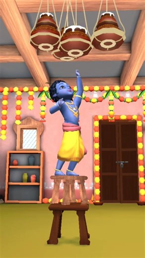 Ultimate Little Krishna Gameplay 🦚🎮🔥 #shorts