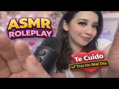 ASMR Roleplay : Tu NOVIA te CUIDA para RELAJARTE 💖