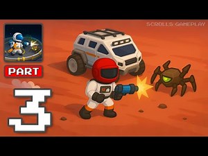 Mars Survivor - Gameplay Walkthrough Part 3 - Red Planet Base Builder (iOS, Android)