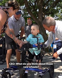 44K views · 344 reactions | More than just a golf tournament  Watch as Principal Financial Group CEO Daniel Houston, Principal Charity Classic defending champ Jerry Kelly and Variety - the Children's Charity of Iowa present a new specialized gait trainer to Jack, a 5-year-old who's living with a debilitating neurological disease. | PGA TOUR Champions | Facebook