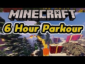 6 hour Minecraft parkour run (no falls, study, sleep)