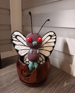 Handmade Crochet Butterfree Soft Plushie | Pokémon Collectible | Amigurumi - Etsy Australia