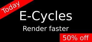 E-Cycles - Faster rendering on Blender [$]