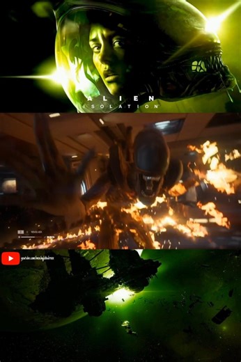 ALIEN ISOLATION: MOLOTOV vs ALIEN | #alienisolation #shorts #amandaripley #aliengame