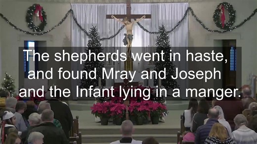 Mass - live broadcast from Parish of the Holy Savior, Mass, St. Athanasius and St. John Church in Rumford, ME, Parish of the Holy Savior, Diocese of Portland (Maine) Parish web site: https://www.parishoftheholysavior.com/ Give online: https://parishoftheholysavior.weshareonline.org/ Permission to podcast / stream the music in this service this reproduced work was produced using Source & Summit (sourceandsummit.com) by subscriber #004889 and is subject to those terms and restrictions governing it