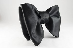 Oversized Bow Tie, Large Bow Tie Black Bow Tie for Wedding Tom Ford Style - Etsy