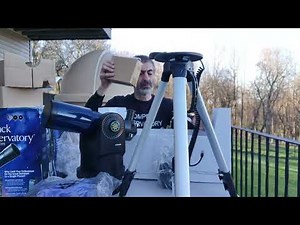Unboxing Meade ETX 80AT Backpack Observatory - Pompey Observatory - 26 April 2024