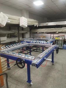 [Hot Item] Flat Pneumatic Silk Screen Stretching Machine