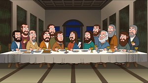 16022018: Ultima cena: last supper parody family guy